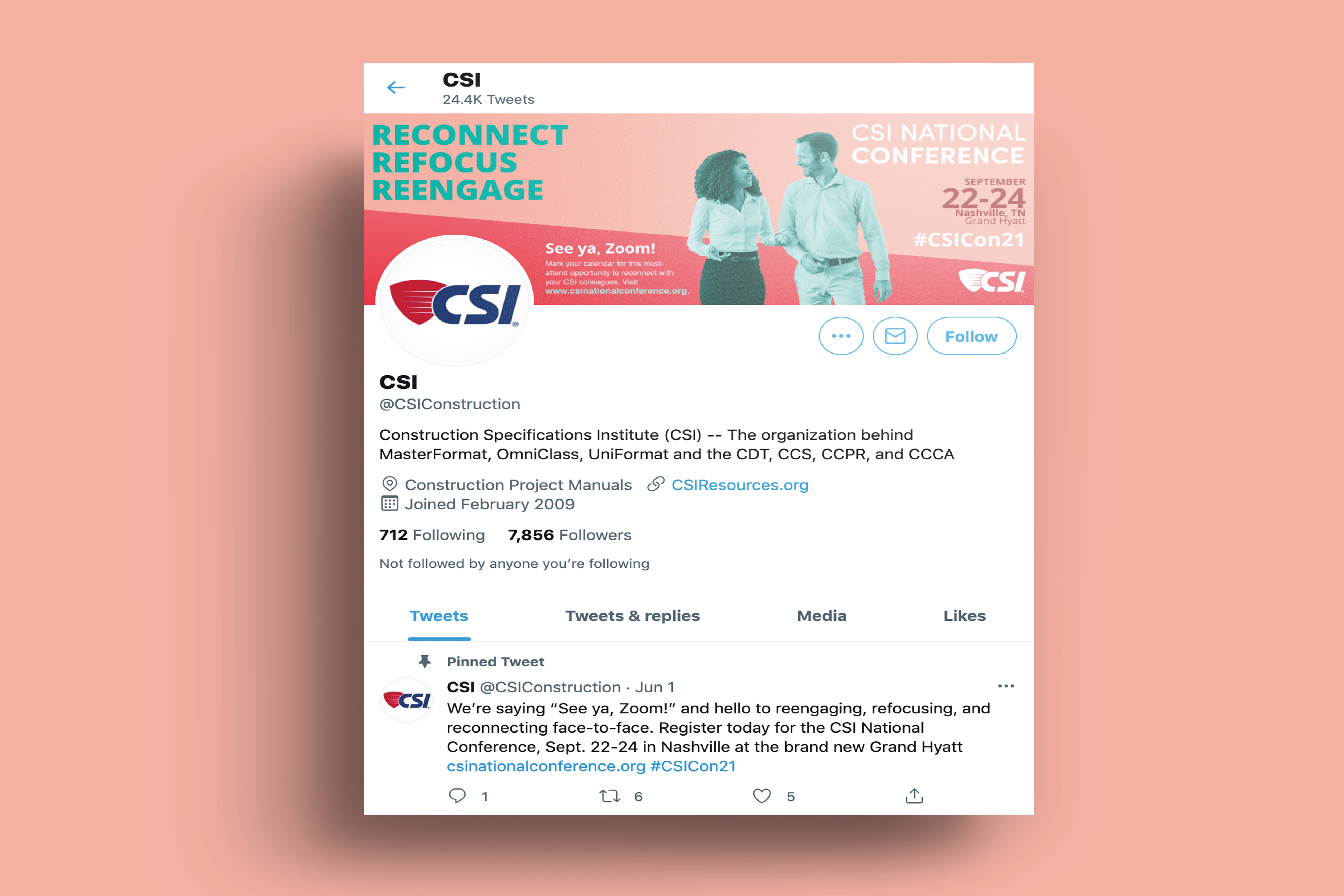 CSI website advertisement