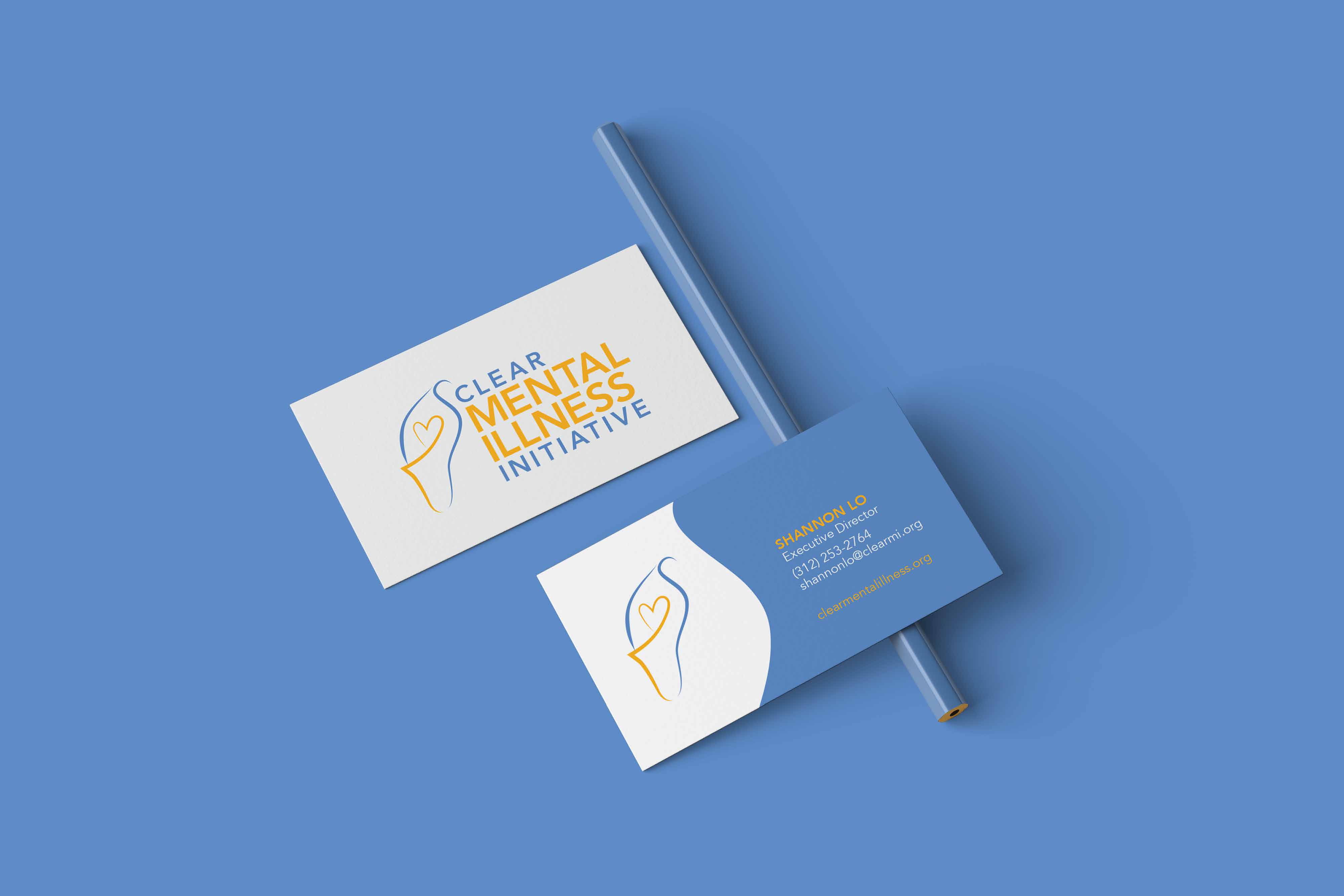 Clear buisiness card