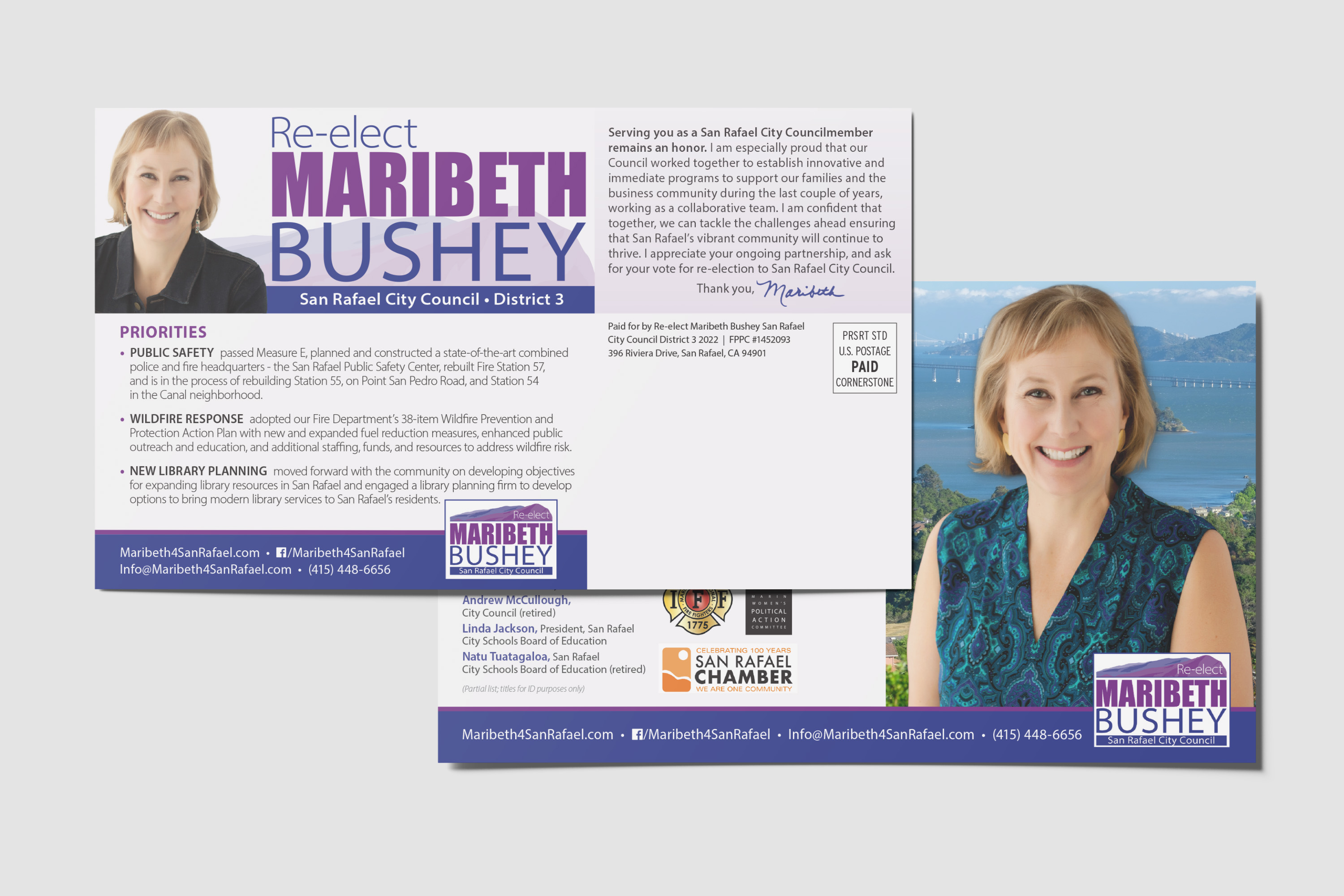Maribeth Bushey postcard